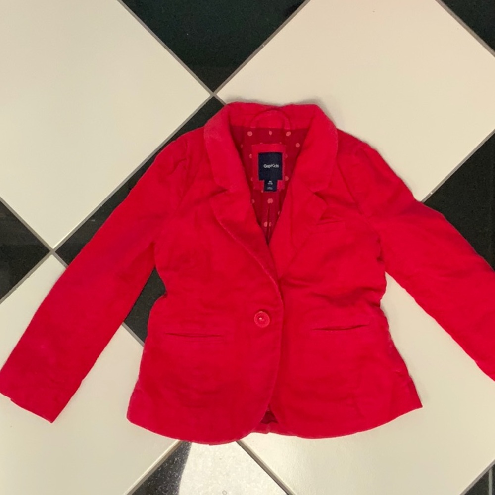 Gap Kids Blazer/Jacket For Girls Size XS (4-5)